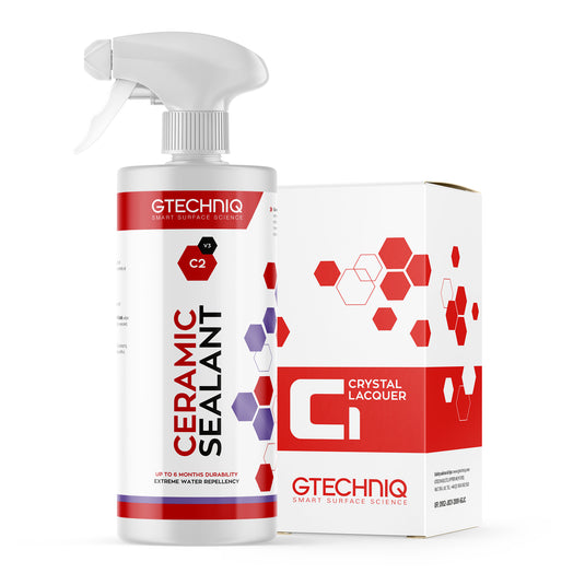 C1 Crystal Lacquer and C2v4 Ceramic Sealant