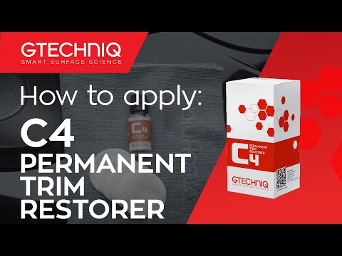 C4 Permanent Trim Restorer ( 15ml & 30ml )
