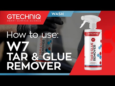 Gtechniq W7 Tar and Glue Remover 500ml, Adhesive Remover